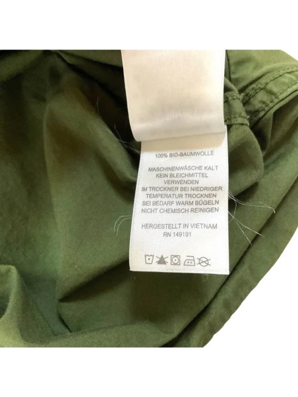 Topo Designs Field Shirt Mens Medium Green Short Sleeve Button Up Cotton Organic